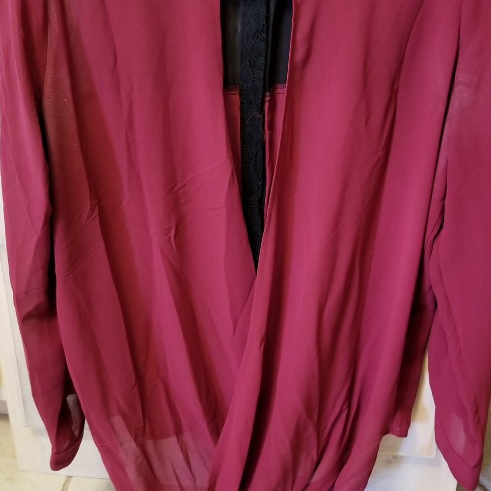 Rue21 open back button down - Picture 2 of 2